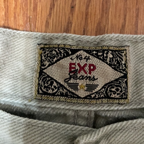 1990’s Express No. 4 High Waisted Tan Denim - Picture 7 of 12